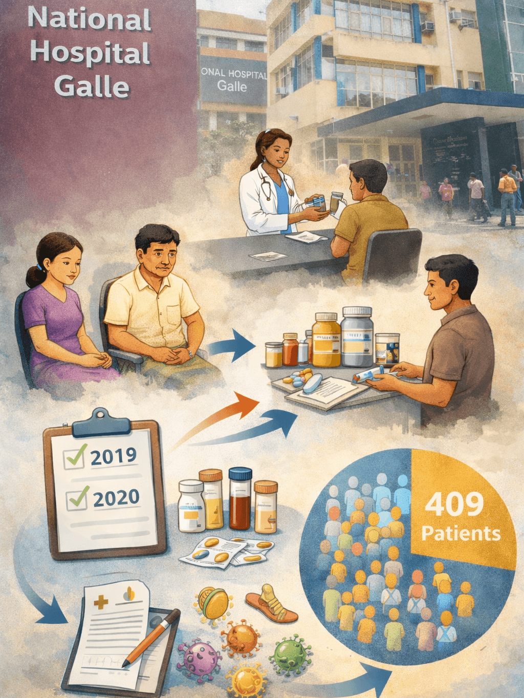 Point Prevalence Survey of Outpatient Antibiotic Prescriptions at Teaching Hospital Karapitiya, Sri Lanka